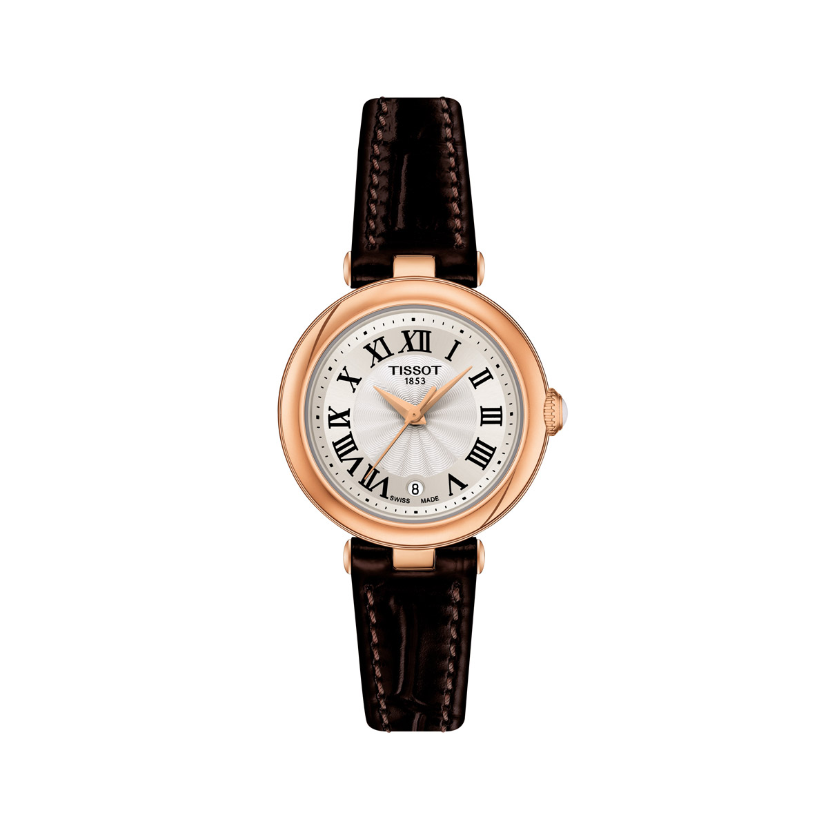 Tissot Bellisima Small Women's 26mm Watch, Rose Gold and Cream Dial