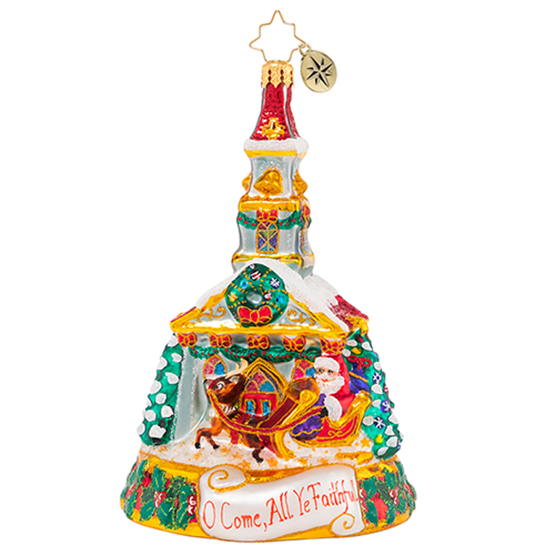 Christopher Radko Worshippers Welcome Ornament