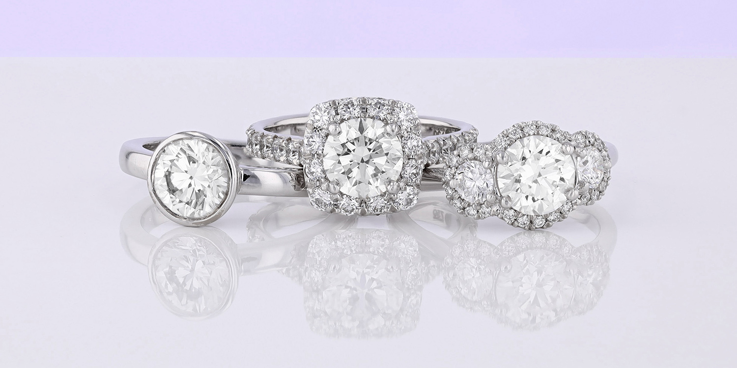 Diamond rings that commemorate a marriage engagement often utilize