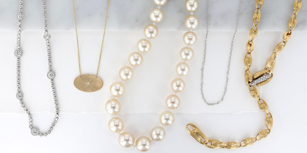 Gold Plated Pearl Necklace Set | Winni.in