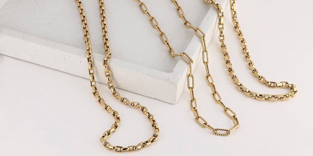 gold chain necklace styles