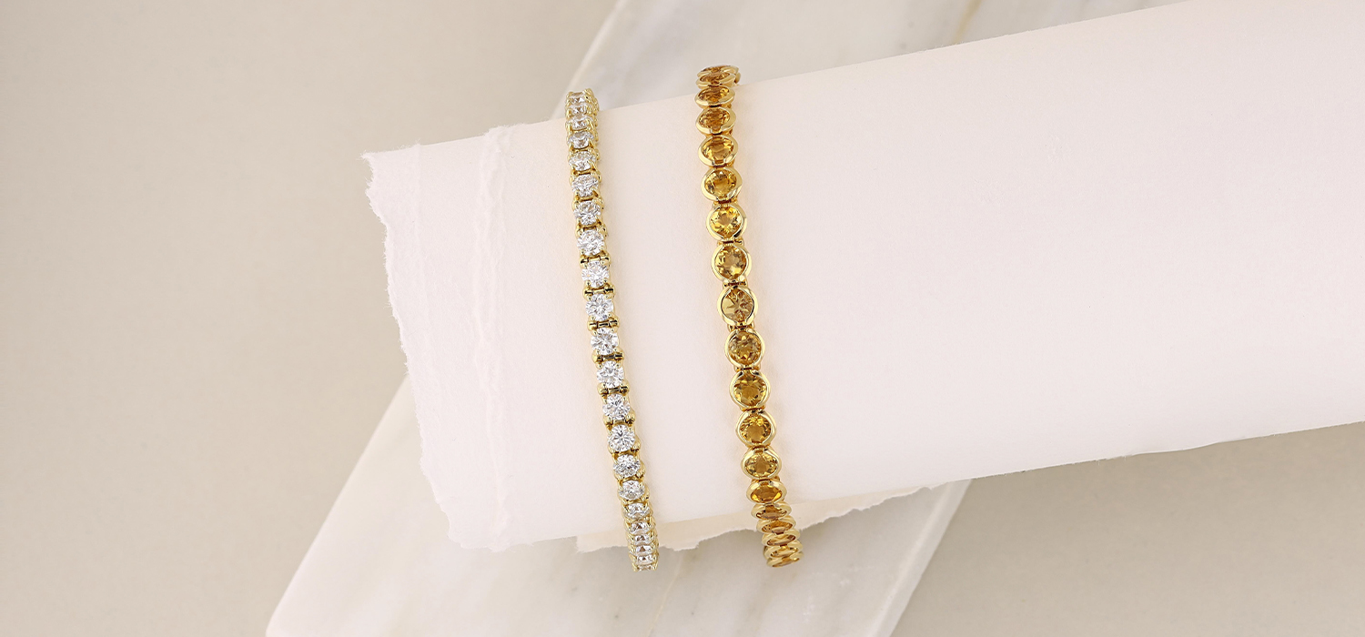 Buy ToniQ Stylish GoldPlated Stackable Bracelets  Set of 3 Online At Best  Price  Tata CLiQ