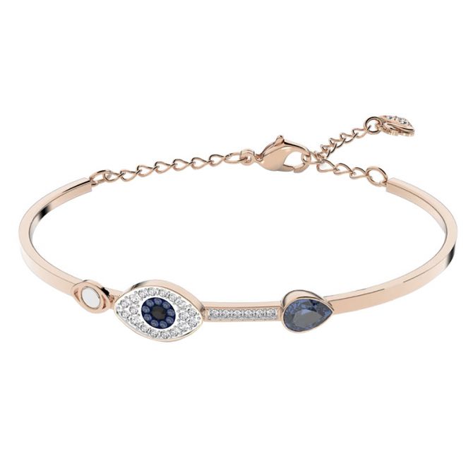 Swarovksi evil eye bracelet from Borsheims