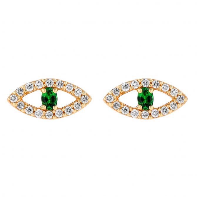 Evil eye earrings from Borsheims