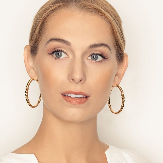 Roberto Coin statement beaded earrings 