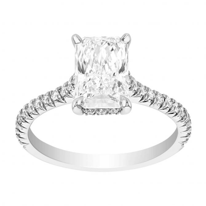 Kwiat
Radiant Diamond Engagement Ring in Platinum