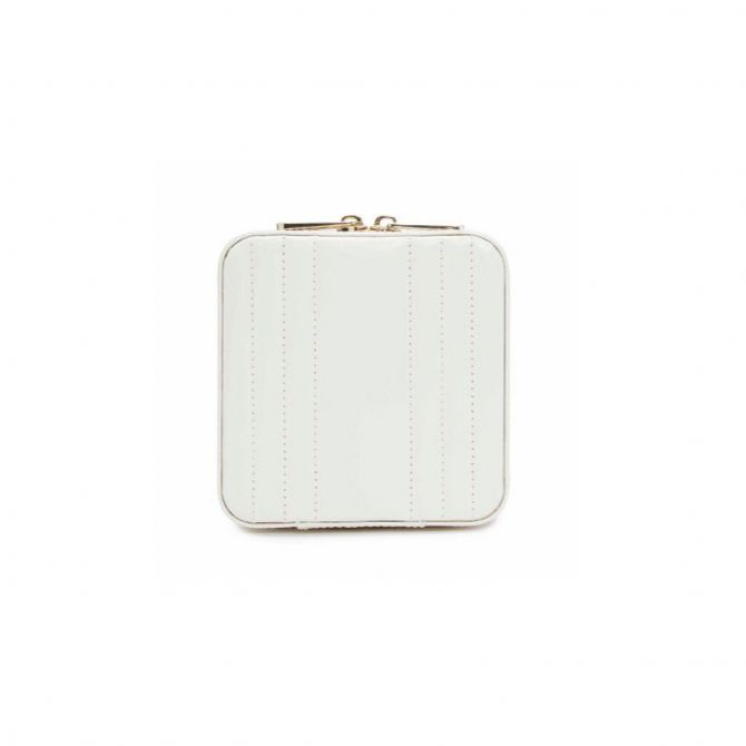 WOLF Maria Small Zip Case, White