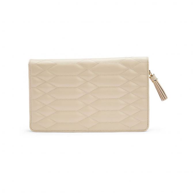 WOLF Caroline Large Jewelry Portfolio, Ivory