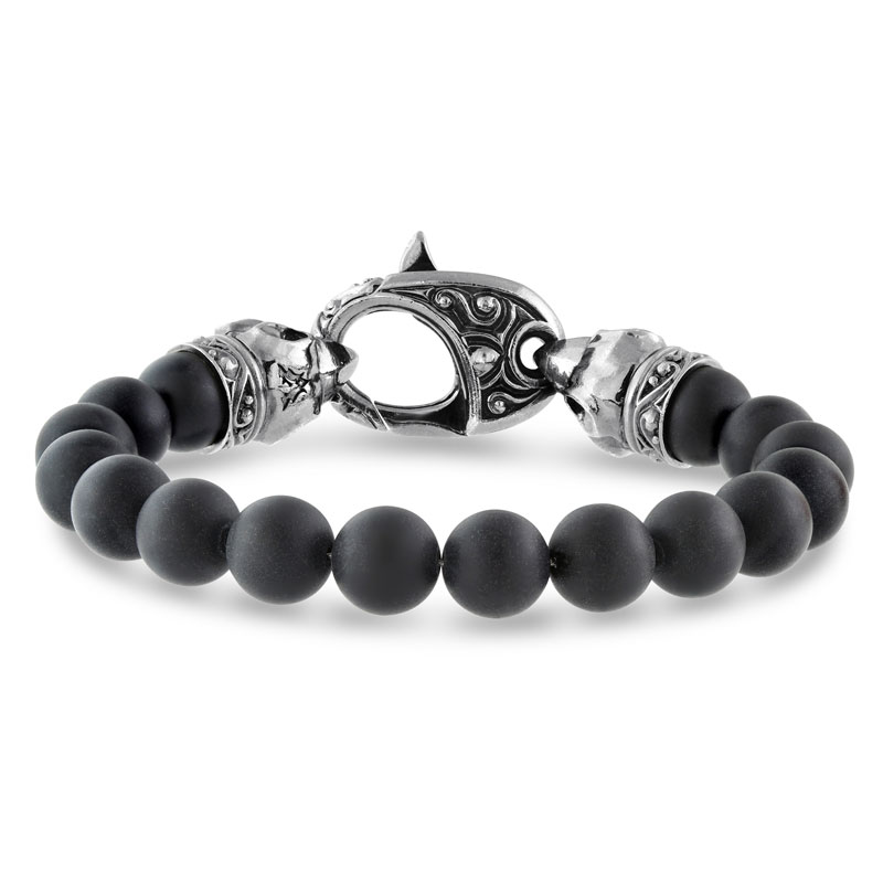 Bead Bracelet - Black Onyx, Vincero Watches