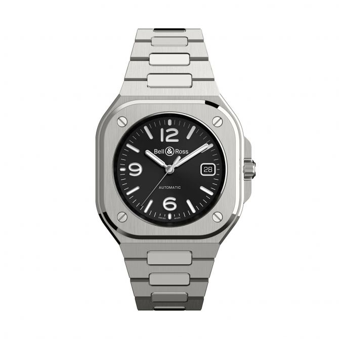 BR05 Automatic 40mm Watch, Black Dial