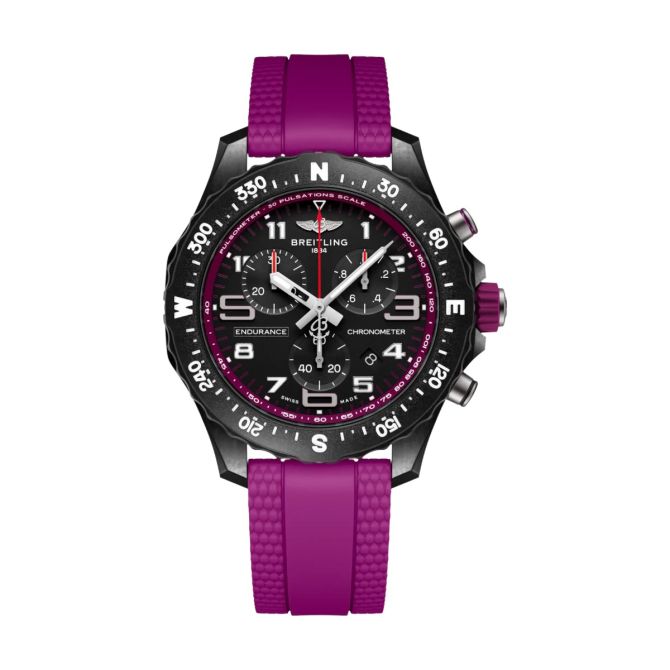 Breitling Endurance Pro 38mm Watch, Purple and Black Dial