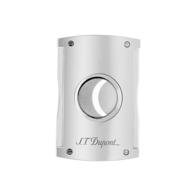 S.T. Dupont Maxijet Guillotine Cigar Cutter, Silver