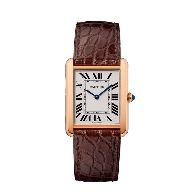 Cartier Tank Solo W5200025 Large Size Rose Gold