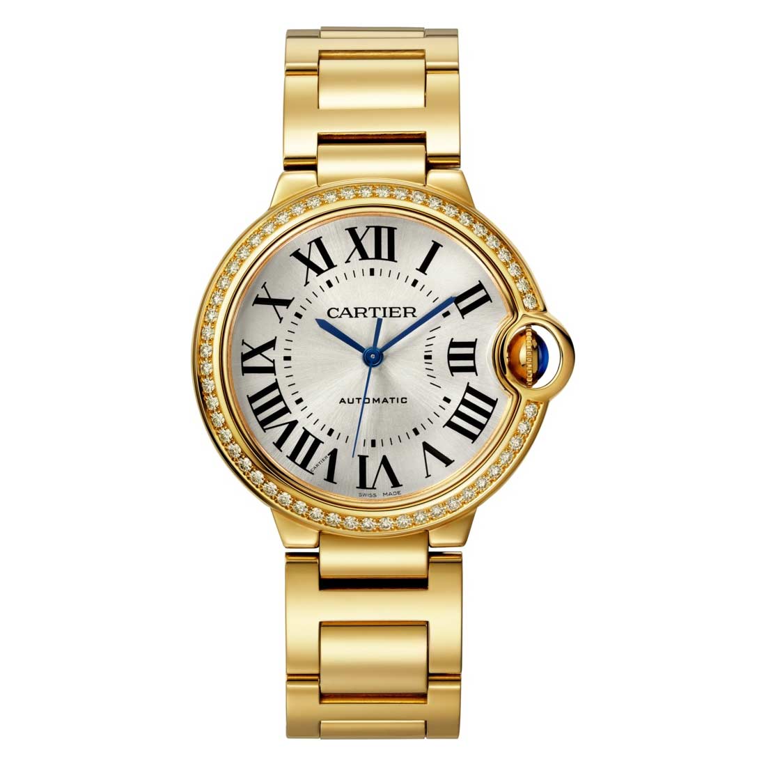 Cartier Ballon Bleu 36mm Womens Watch Wjbb0043