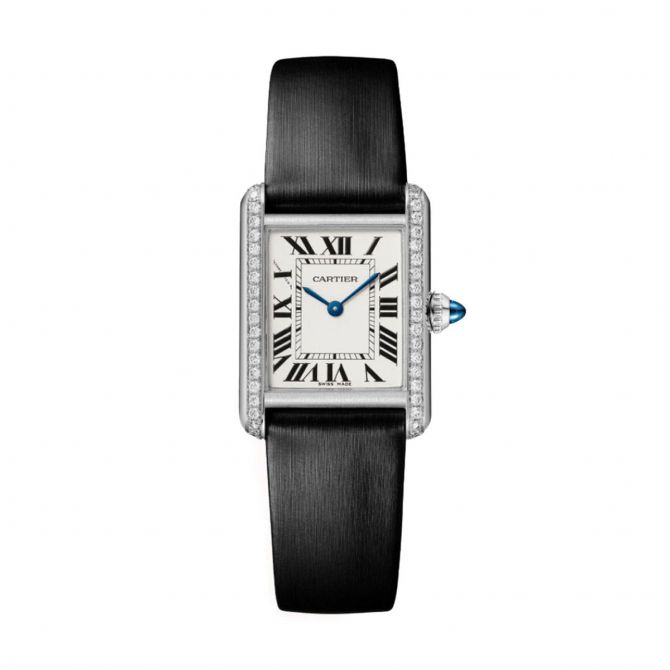 Cartier Tank Must Small Watch, Diamond Dial