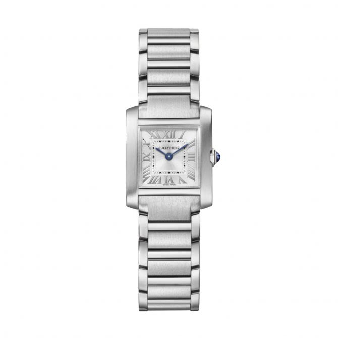 Cartier Tank Francaise Small  25.7mm x 21.2mm Watch, Silvered Dial