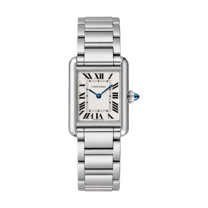 Cartier Tank Must 29.5mm x 22mm Watch, Silvered Dial