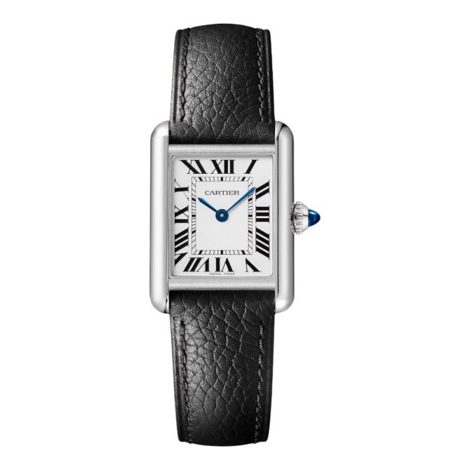 Cartier Tank Must Solarbeat 29.5 x 22mm Watch, Silver Dial