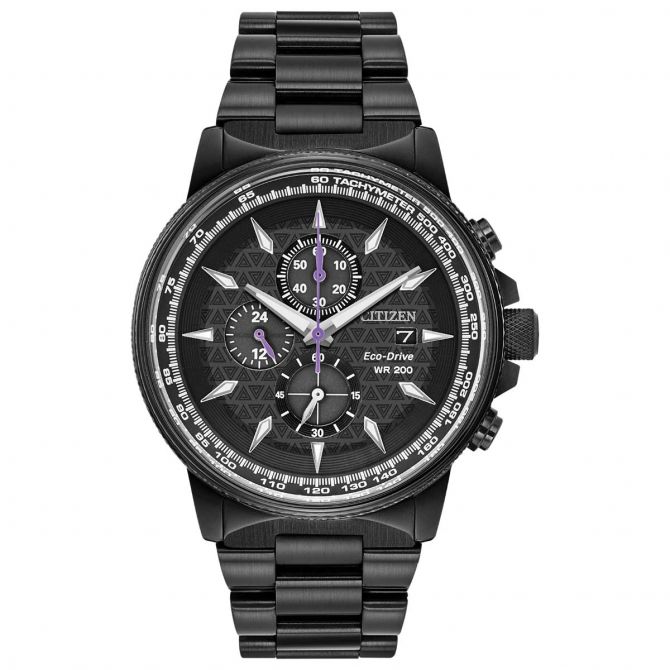 Citizen Marvel Black Panther Chronograph Watch