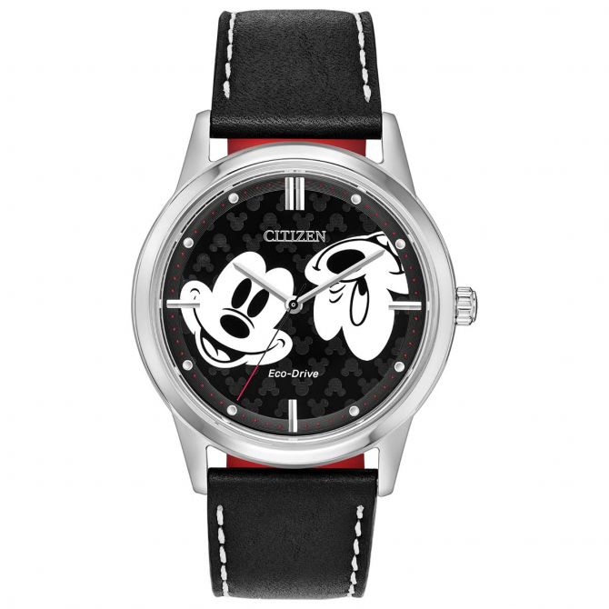 Citizen Mickey Mouse Watch, Black Dial