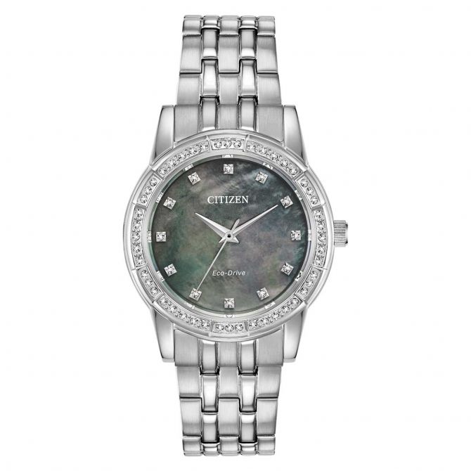 Citizen swarovski crystal discount watch