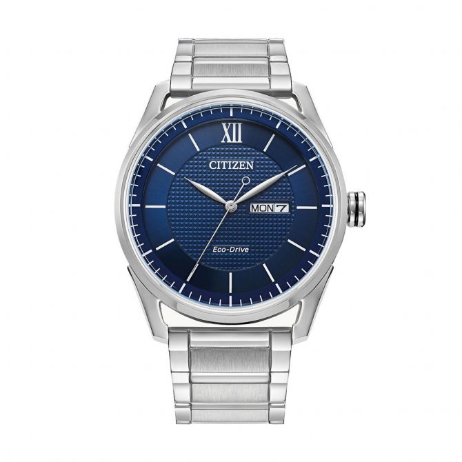 Citizen Classic 42mm Watch, Dark Blue Dial