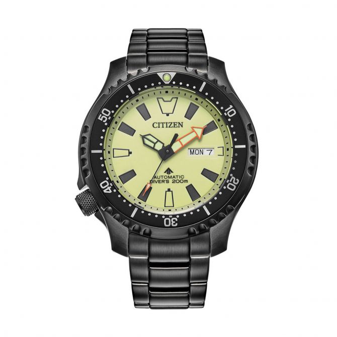 Citizen Promaster Dive Automatic 44mm Men's Watch, Yellow Dial