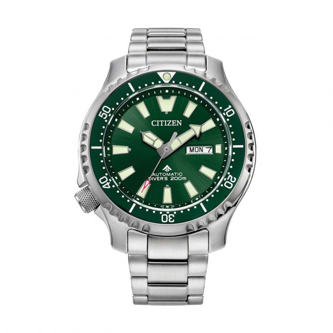 Citizen Promaster Dive Automatic 44mm Men's Watch, Green Dial