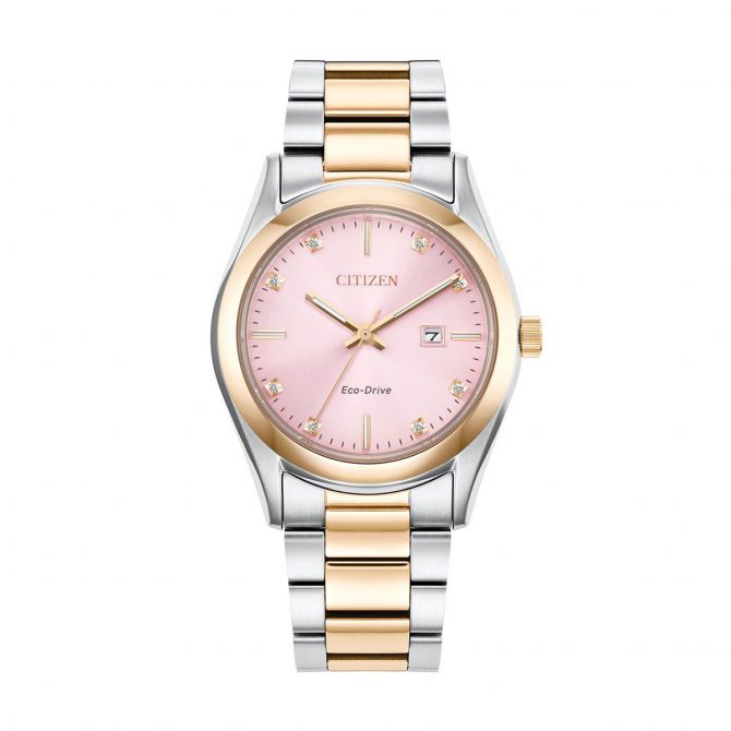 Citizen Sport Luxury 33mm Women's Watch, Pink Dial