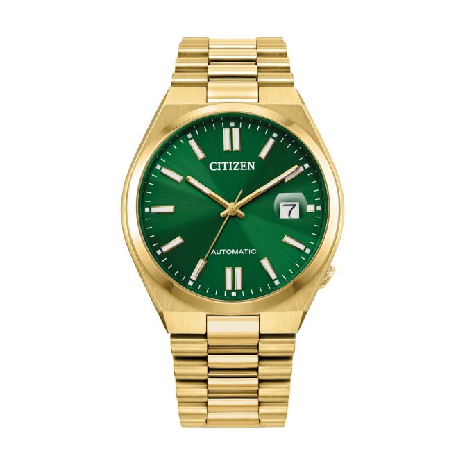 Citizen Tsuyosa 40mm Watch, Green Dial