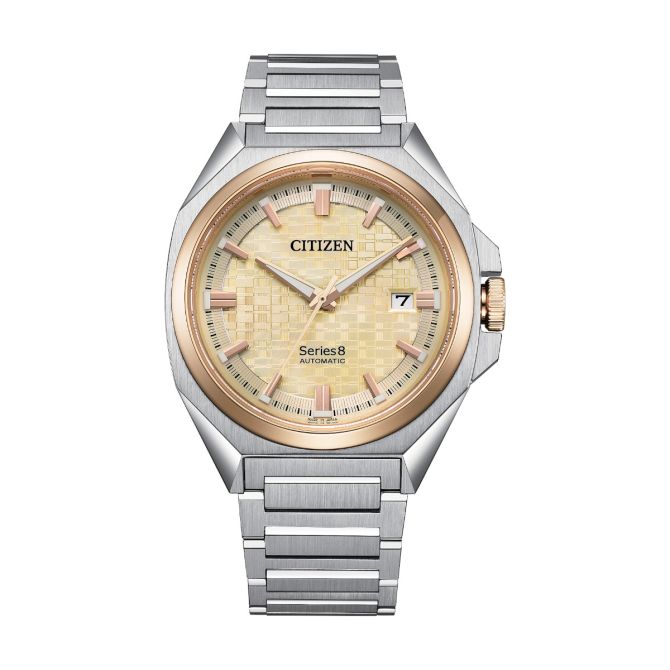 Citizen Series8 831 Automatic 40mm Men's Watch, Champagne Dial