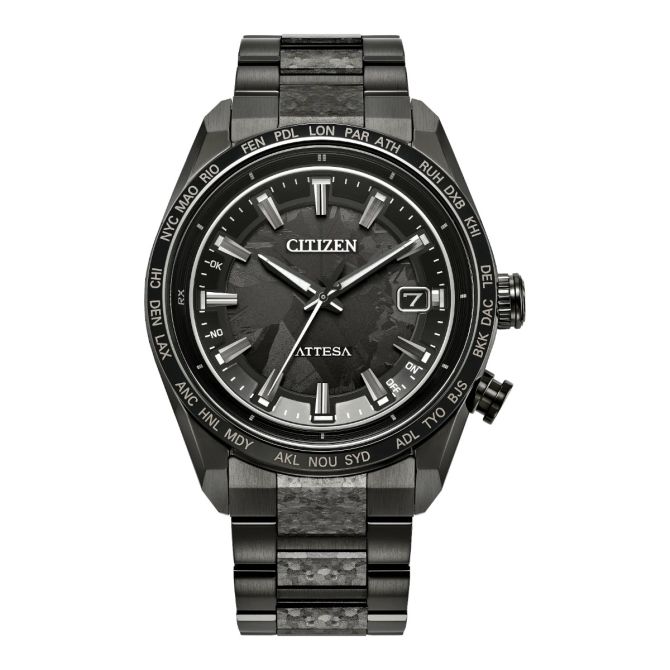 Citizen Attesa Hakuto-R 40.6mm Watch, Grey Dial