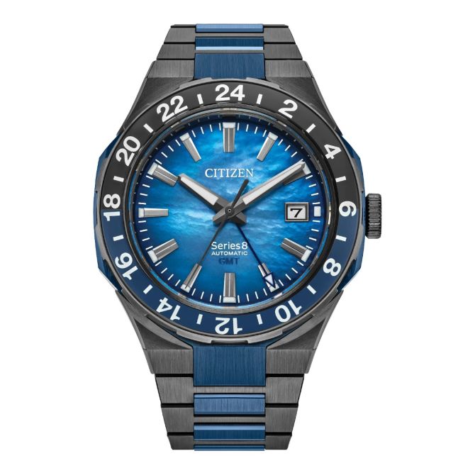 Citizen Series8 880 GMT 41mm Men's Watch, Blue Dial