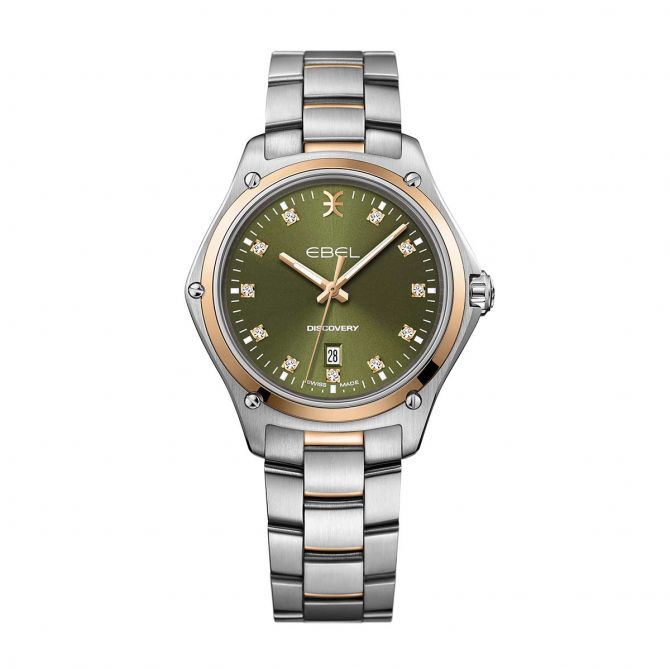 EBEL Discovery Women's 33mm Watch, Green Dial