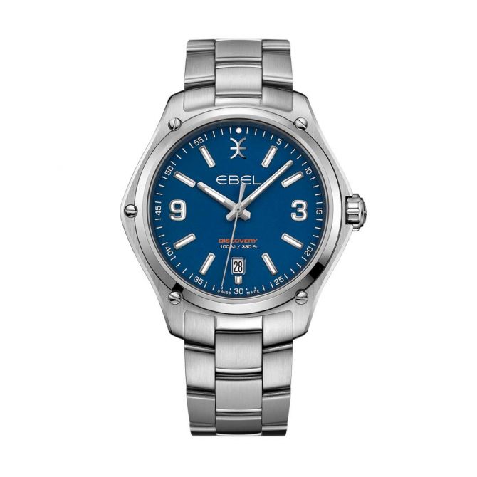 EBEL Discovery Men's Watch, Blue Dial