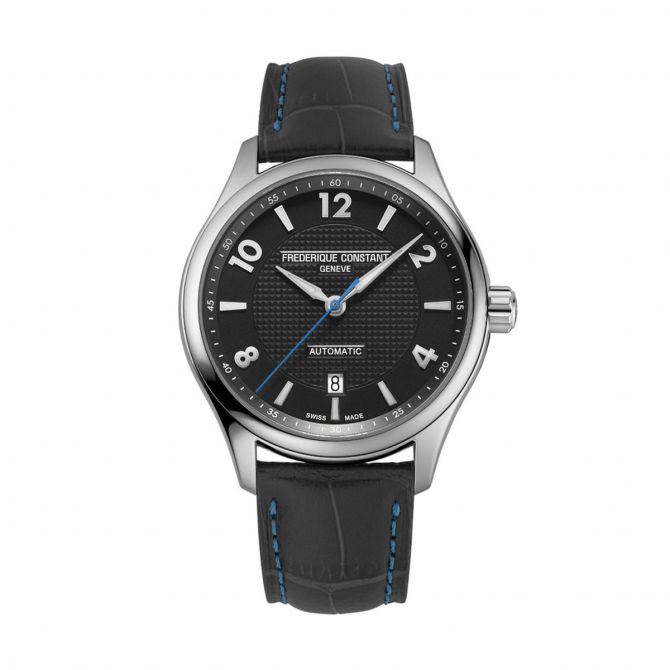 Frederique Constant Runabout Automatic 42mm Watch, Black Dial