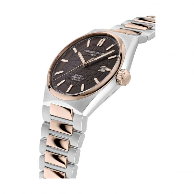 Highlife Automatic Cosc Watch - Stainless Steel & Rose Gold - Frederique  Constant