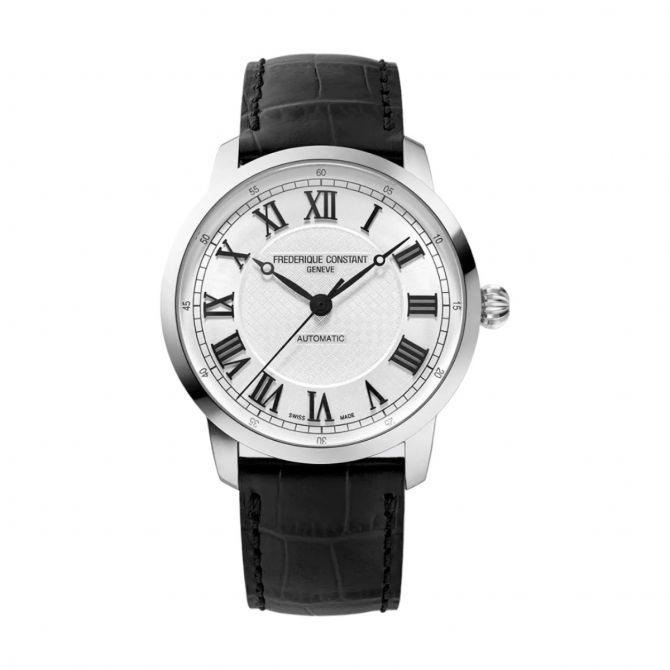 Frederique Constant Classics Premiere 38.5mm Men's Watch, Silver Dial