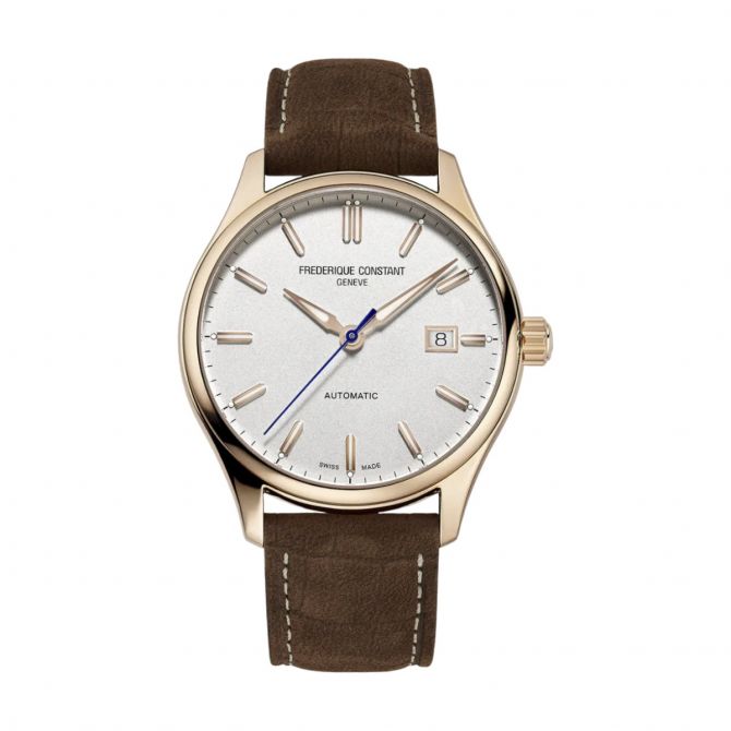 Frederique Constant Classics Index Automatic 40mm, Silver Dial