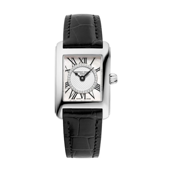 Frederique Constant Classics Carree 21mm Watch, Mother of Pearl Dial