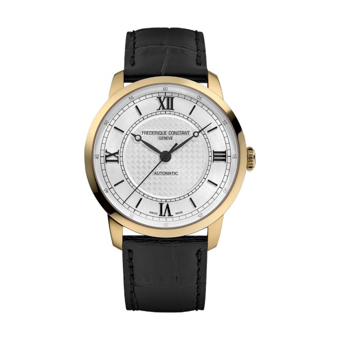 Frederique Constant Classics Premiere 38.5mm Watch, Silver Tone Dial