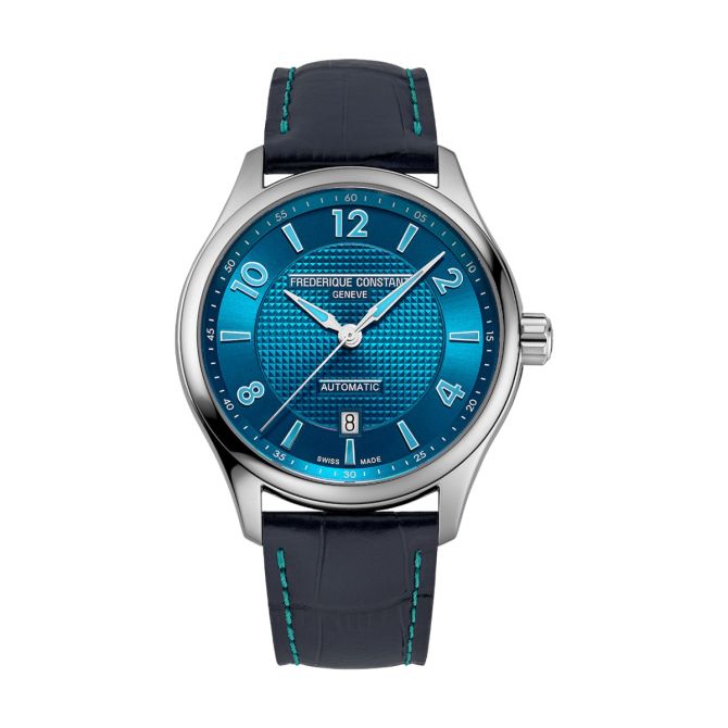 Frederique Constant Classics Runabout Automatic 42mm Watch, Blue Dial