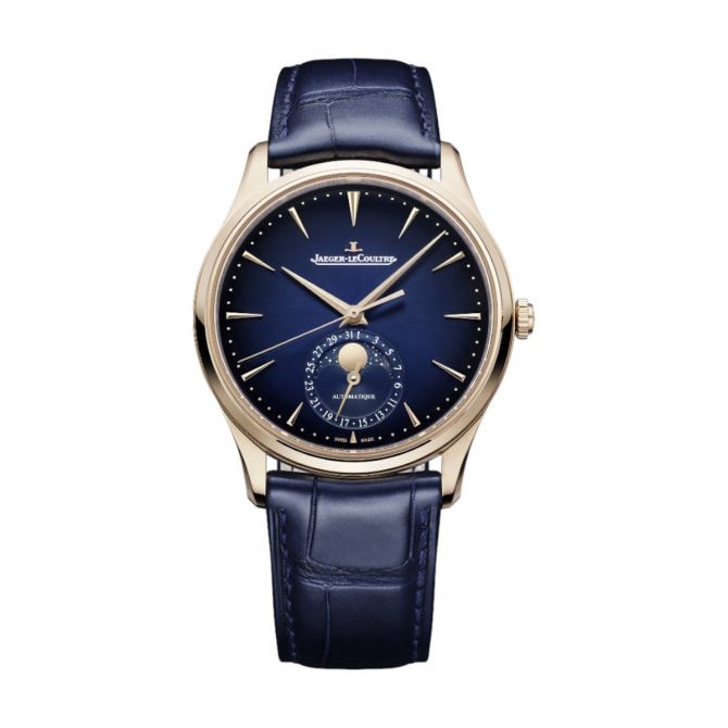 Jaeger LeCoultre Master Ultra Thin Moon 39mm Men s Watch Midnight