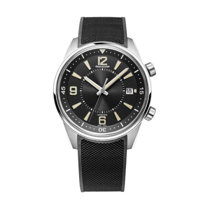 Jaeger-Le-Coultre Polaris Date 42mm Watch, Black Dial