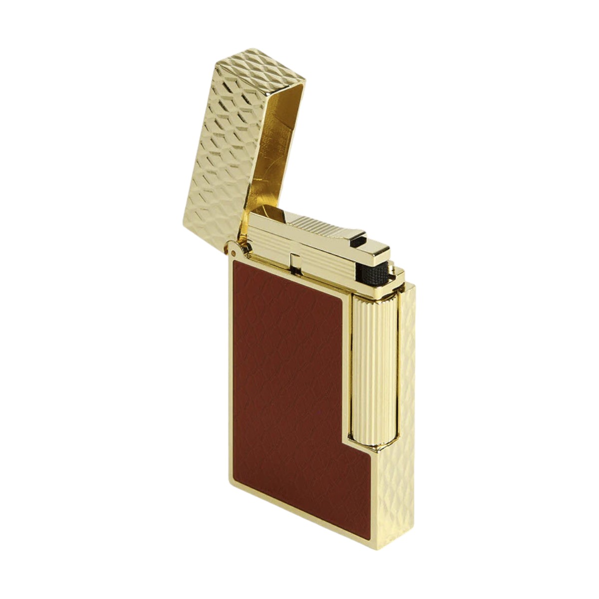 S.T. Dupont Line 2 Dragon Scales Lighter, Burgundy and Gold | C16626 ...