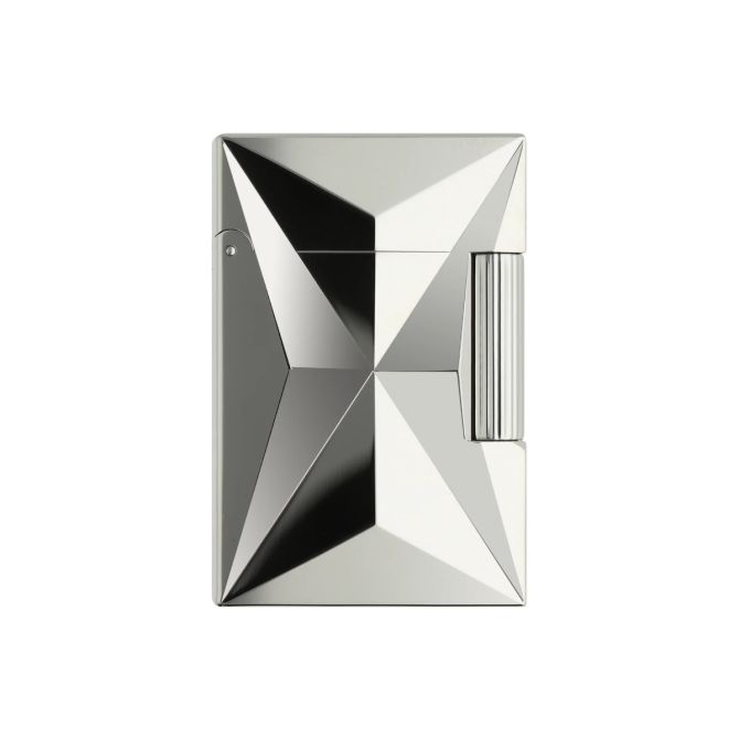 S.T. Dupont Ligne 2 Fire X Small Lighter, Silver