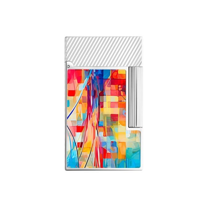 S.T. Dupont Ligne 2 Graff'ty Lighter, Multicolored Lacquer