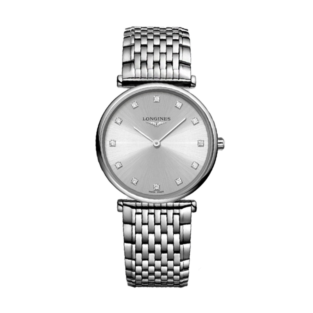 Longines La Grande Classique 29mm Women s Watch Grey and Diamond