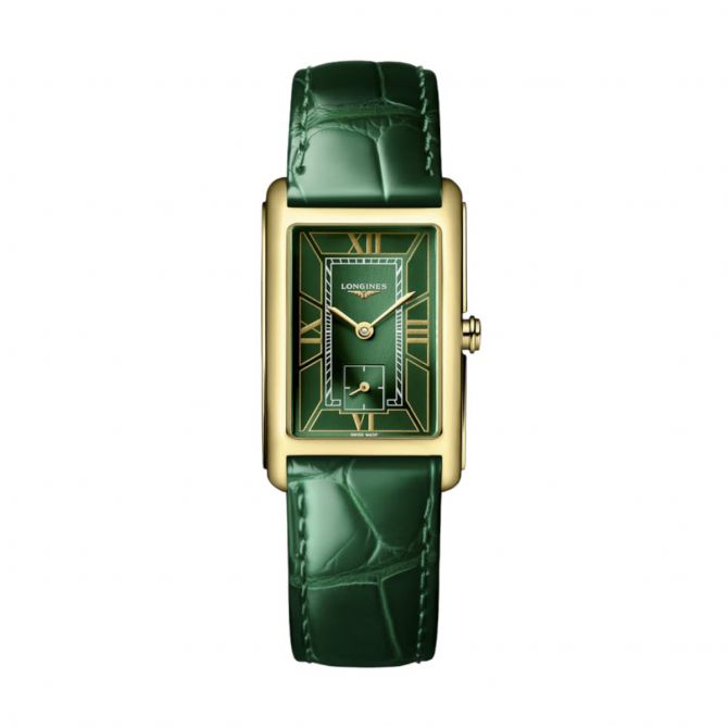 Longines Dolcevita 23 x 37mm Women s Watch Green Dial L55126952