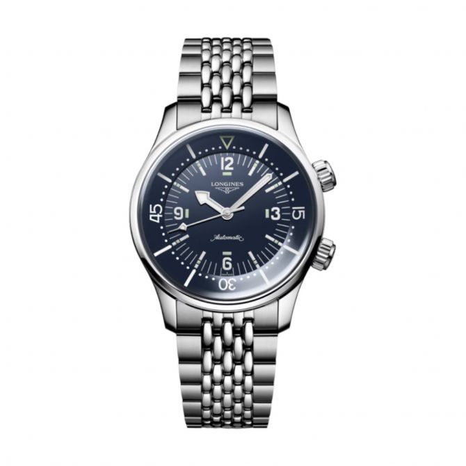 Longines Legend Diver 39mm Men's Watch, Blue Dial